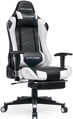 GTPLAYER-Chaise-Gaming-Chaise-de-Bureau-Fauteuil-de-Bureau-Chaise-Gamer-Rglable-en-Hauteur-Design-Ergonomique-avec-Repose-Pieds-et-Fonction-Bascule-0