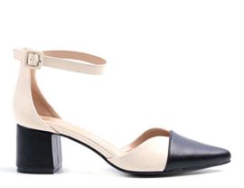 Greatonu-Ladies-Pointed-Toe-Mid-Block-Heel-Ankle-Strappy-Court-Shoes-Sandals-0-0