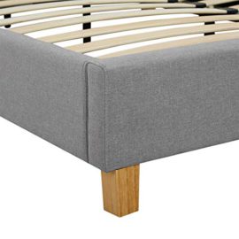 IDIMEX-Lit-Double-pour-Adulte-Samuel-Couchage-Queen-Size-160-x-200-cm-2-Places-2-Personnes-avec-sommier-et-tte-de-lit-Design-revtement-en-Tissu-Gris-0-2