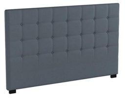 INTENSEDECO Tête de lit capitonnée Premium Tissu 180cm Gris INTENSEDECO Tête de lit capitonnée Premium Tissu 180cm Gris