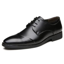 JOYTO-Chaussure-Homme-Cuir-Lacets-Derby-Mariage-Dressing-Oxford-Business-Cuir-Vernis-Brogue-Vintage-Noir-Marron-Rouge-37-47EU-0-0