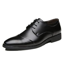 JOYTO-Chaussure-Homme-Cuir-Lacets-Derby-Mariage-Dressing-Oxford-Business-Cuir-Vernis-Brogue-Vintage-Noir-Marron-Rouge-37-47EU-0