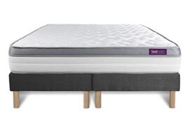 Matelas-180×200-Double-sommier-Gris-90×200-Memo-Zen-Mousse–mmoire-de-Forme-5-Zones-de-Confort-Maxi-paisseur-0-0