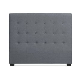 Paris-Prix-Tte-De-Lit-Capitonne-en-Tissu-Amor-160cm-Gris-0