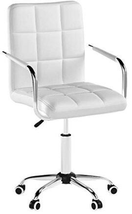 Yahee Chaise Fauteuil de Bureau Pivotant Hauteur Réglable Cuir PU Accoudoirs Chaise pour Ordinateur Racing pour Gaming Studio Salle de Réunion Yahee Chaise Fauteuil de Bureau Pivotant Hauteur Réglable Cuir PU Accoudoirs Chaise pour Ordinateur Racing pour Gaming Studio Salle de Réunion