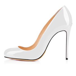 elashe-Womens-High-Heel-Pumps-10cm-Stiletto-Round-Toe-Pumps-Classic-Sexy-Wedding-Dress-Pumps-0