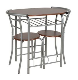 ts-ideen-Ensemble-de-3-pices-Table–manger-et-chaises-cadre-en-aluminium-MDF-en-argent-et-marron-75-x-80-cm-pour-la-cuisine-et-la-salle–manger-0-0