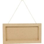 Image Plaque de porte en carton - Lot de 3