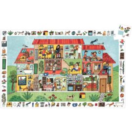 Image DJECO - Puzzle dobservation de 35 pièces la maison