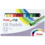 Image Crayon pastel à l'huile 8 mm - Boite de 12