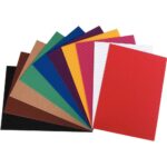 Image Carton ondulé coloris assortis format 25 x 35 cm - Paquet de 10 feuilles