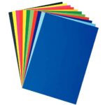 Image Feuilles affiche 80g - 60x80 cm - Couleurs assorties - Paquet de 50