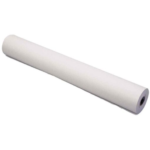 Rouleau papier kraft - Blanc - 60g - 1x200m