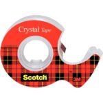 Scotch – Rouleau adhésif transparent  – 19mm x 7,5m + devidoire Scotch – Rouleau adhésif transparent  – 19mm x 7,5m + devidoire