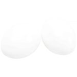 Image Oeufs en plastique blanc - Lot de 25