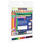 Image Crayons de couleur gros module O'Color - Boîte de 12