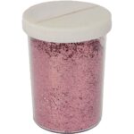 Poudre scintillante – Rose – Salière de 115g Poudre scintillante – Rose – Salière de 115g