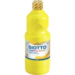 Gouache liquide lavable Giotto School Paint – Jaune primaire Gouache liquide lavable Giotto School Paint – Jaune primaire