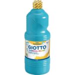 Image Gouache liquide lavable Giotto School Paint - Cyan