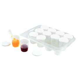 Image Kit de 12 pots gradués avec couvercle 30 ml + 1 pipette