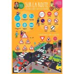 Image Poster pédagogique en PVC - 76x52 cm - Le code de la route