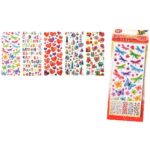 Stickers scintillants assortis « Fantaisie » – Pochette de 5 planches Stickers scintillants assortis « Fantaisie » – Pochette de 5 planches