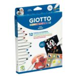 Image Marqueurs peinture Giotto Decor Materials - Etui de 12