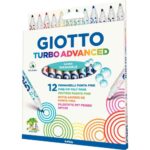 Feutres Giotto Turbo Advanced – Etui de 12 Feutres Giotto Turbo Advanced – Etui de 12