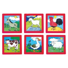 Image Puzzles en plastique "les animaux de la ferme"