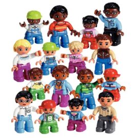 Image Boite de 16 personnages du monde DUPLO