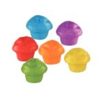 Image Baril de 60 muffins coloris assortis