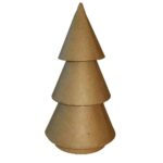 Image Sapins coniques à décorer - Lot de 10