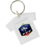 Porte cles tranparents « T-shirt », en plastique – Lot de 10 Porte cles tranparents « T-shirt », en plastique – Lot de 10