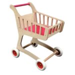 Image Chariot de supermarché en bois