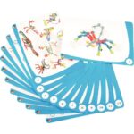 Fiches d’activités pour pièces à clipser ZOOB (27141) – Lot de 12 Fiches d’activités pour pièces à clipser ZOOB (27141) – Lot de 12