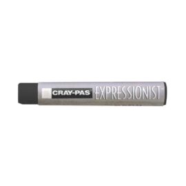 Image Crayons pastels Expression noir - Boite de 12