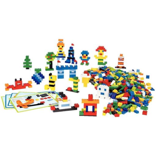 Boite de 1000 briques LEGO® + 8 fiches modèles