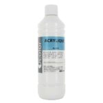 Peinture acrylique brillante, coloris Blanc- Flacon de 500 ml Peinture acrylique brillante, coloris Blanc- Flacon de 500 ml