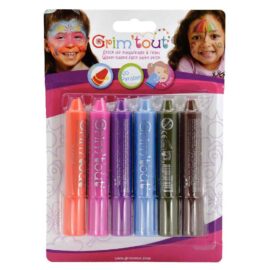 Image Etui de 6 sticks de maquillage couleurs pop