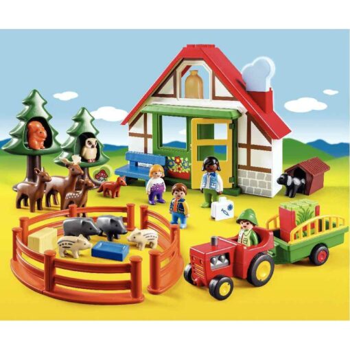 Playmobil - Maison forestière avec animaux