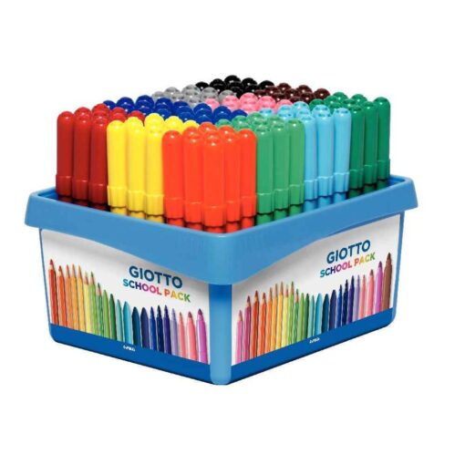 Feutres TURBO MAXI  24 couleurs différentes - Classpack de 108