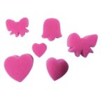 Eponges Curs et Papillons – Lot de 6 Eponges Curs et Papillons – Lot de 6