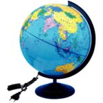 Globe lumineux physique et politique – Diamètre 30 cm Globe lumineux physique et politique – Diamètre 30 cm