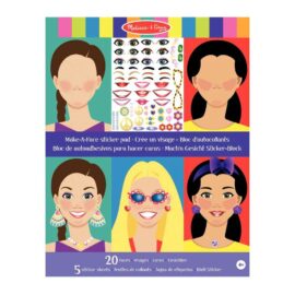 Image Pochette de 250 stickers + 20 visages filles