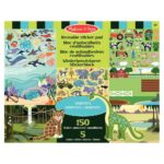 Image Stickers repositionnables les habitats des animaux - Pochette de 150