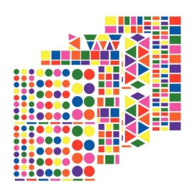 Image Kit de 4 affiches géantes thème La Ferme + 48 planches de gommettes géométriques repo