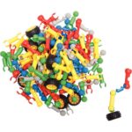 Jeu de construction KLOCKI 150 pièces + 10 roues Jeu de construction KLOCKI 150 pièces + 10 roues