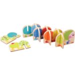 Puzzle 3D la petite Chenille, 9 pièces Puzzle 3D la petite Chenille, 9 pièces