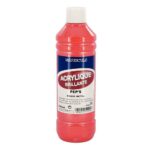 Peinture acrylique brillante, couleur pep’s Rouge métal – Flacon de 500ml Peinture acrylique brillante, couleur pep’s Rouge métal – Flacon de 500ml