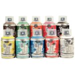 Image Peinture acrylique en spray 100ml - Lot de 10